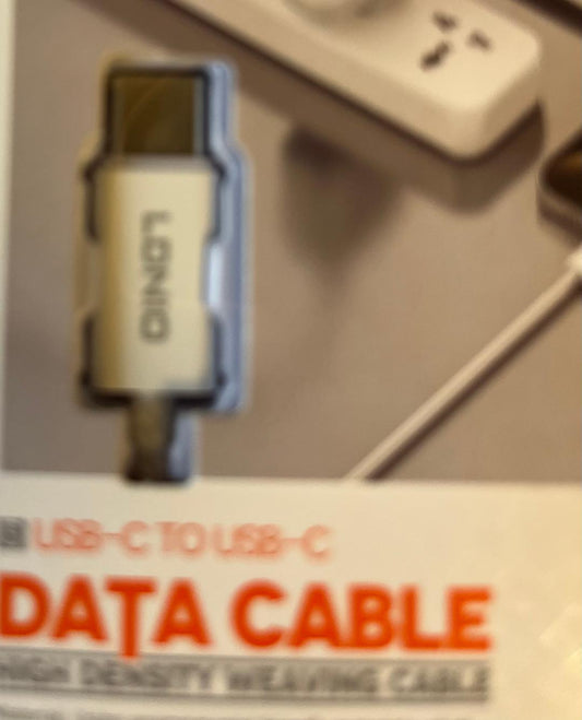 LDNIO LC901C Type-C to Type-C 65W Fast Charging Cable for iPhone 15 / Android.