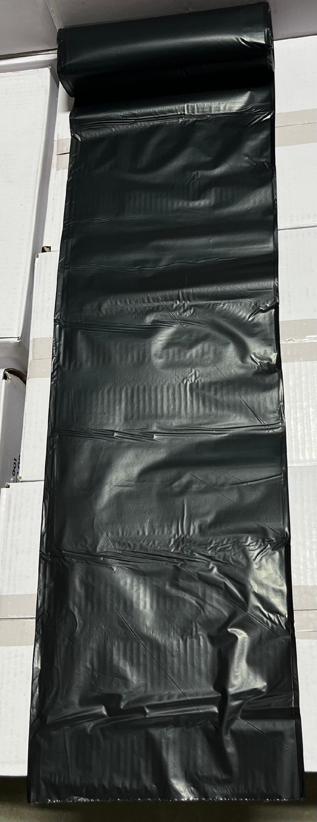 Black can liner 38 x58 60 Gal 1.50 MIL 100 bags/Case