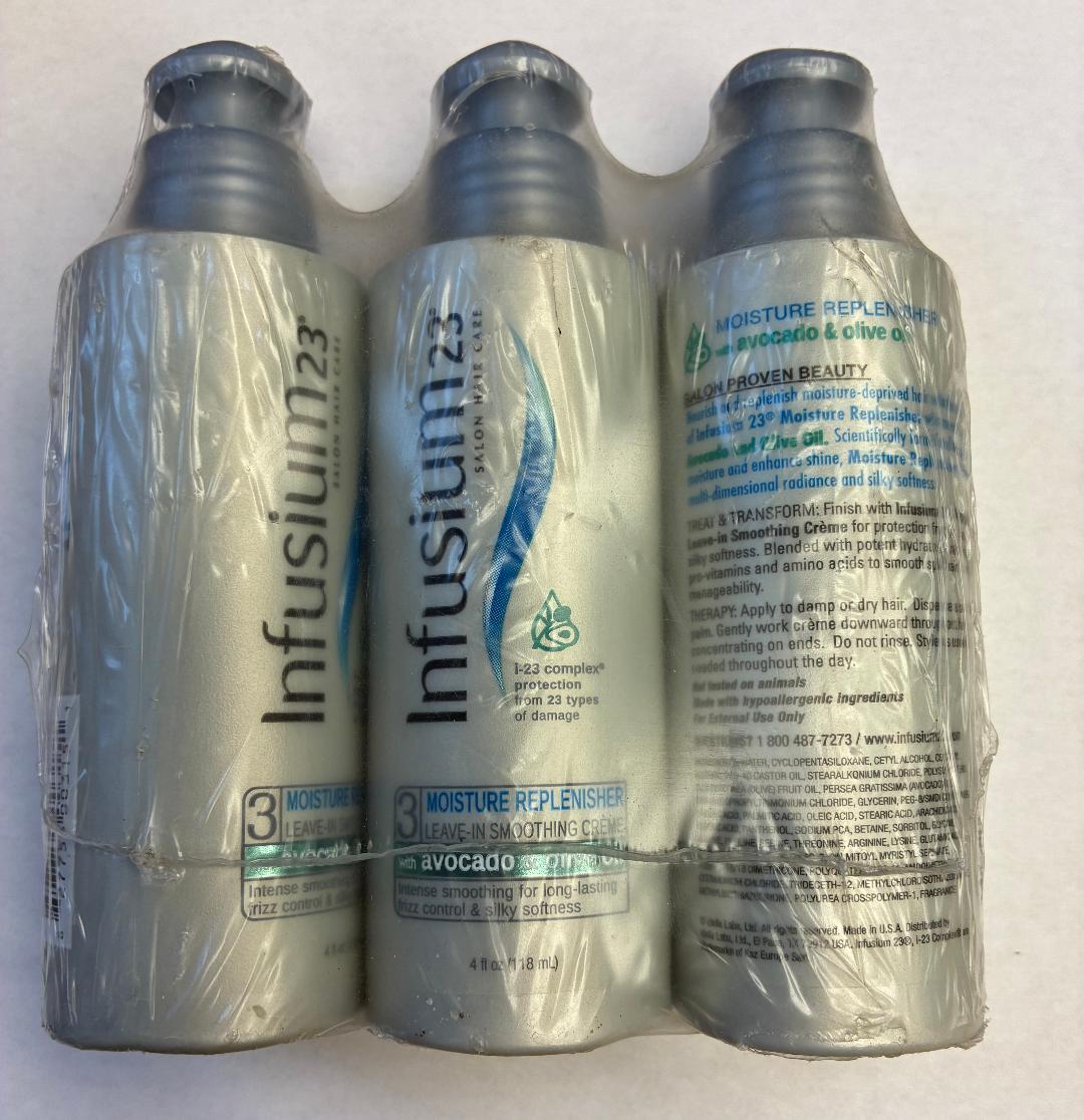 Infusium23 Moisture Replenisher Leave In Avocado & Olive Oil 4 oz ea Treatment 3