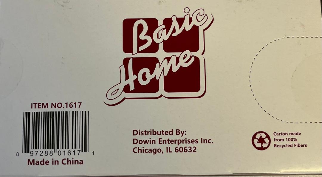 Basic Home Plastic Spoons Sturdy and Durable 48 Spoons