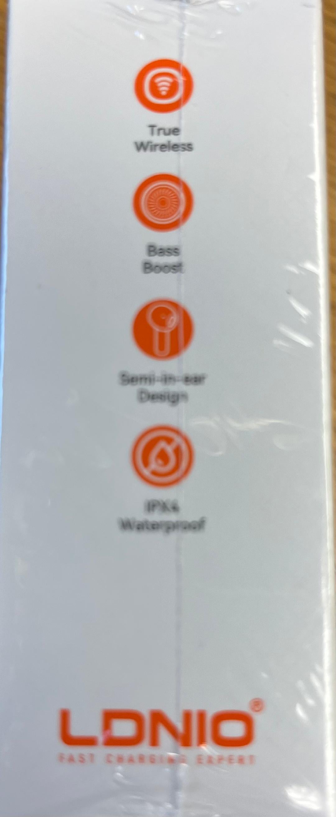 LDNIO T10 WIRELESS EARBUDS TRUE WIRELESS BASS BOOST SEMI IN EAR DESIGN IPX4 WATERPROO