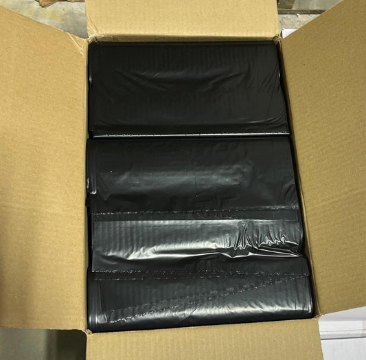 Black can liner 38 x58 60 Gal 1.50 MIL 100 bags/Case